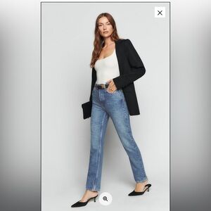 Reformation Blue Jeans